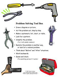 ProblemSolvingToolBox