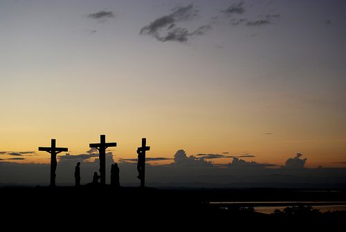 Good Friday crosses