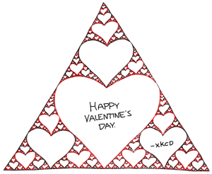 sierpinski valentine, xkcd.com