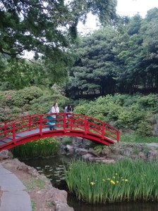 Playing tourist with two of my daughters at Halla Arboretum.