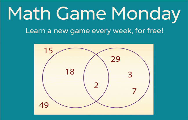 Learn a new game with Math Game Monday