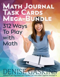 Math Journal Task Cards Mega-Bundle