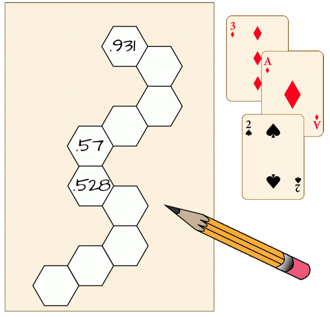 Sample Decimal Pickle game