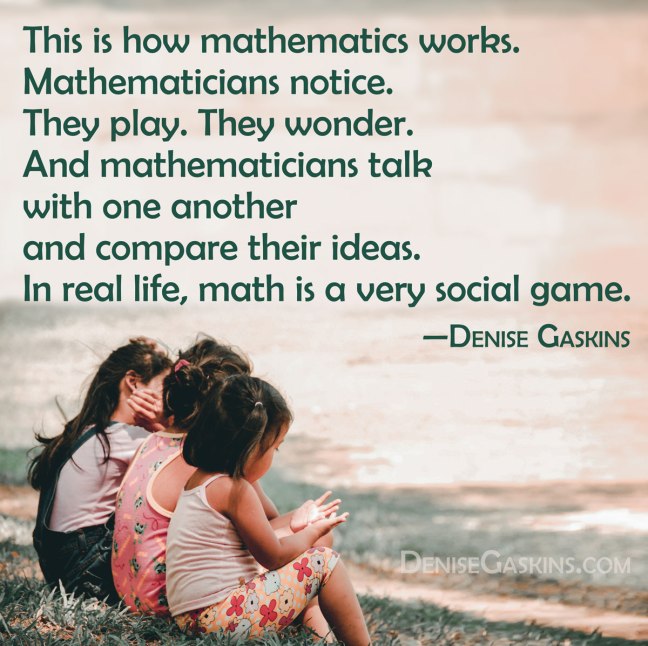 quotation by Denise Gaskins