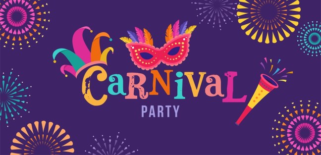 carnival party banner