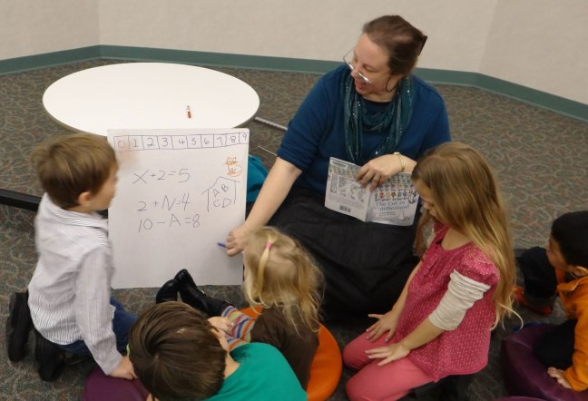 Denise Gaskins reading math with preschoolers