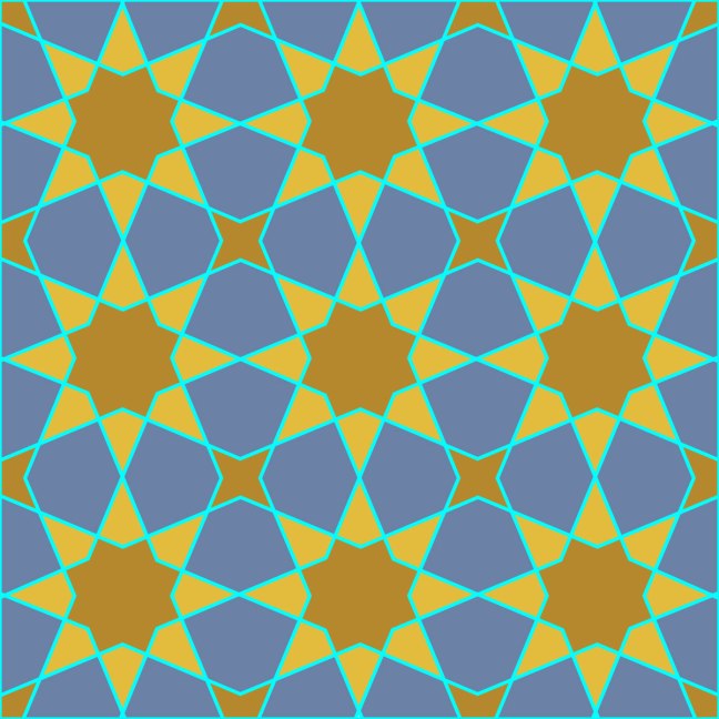 Geometric pattern by Denise Gaskins