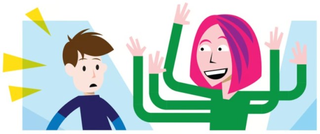 Characters from Modultown math story