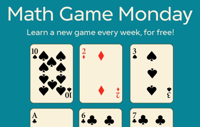 Learn a new math game every week, for free