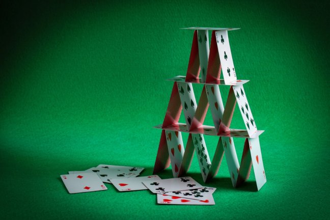 House of playing cards