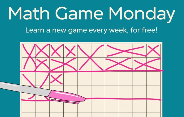 Learn a new math game every week, for free