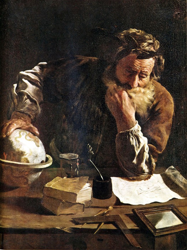 archimedes, studying
