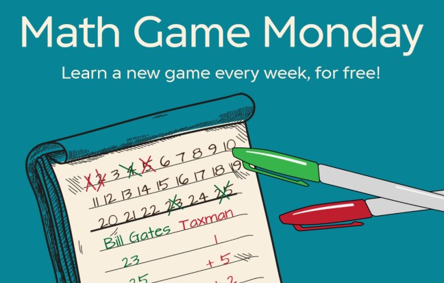 Learn a new math game every week, for free
