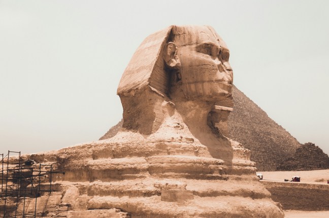photo of Egyptian sphinx