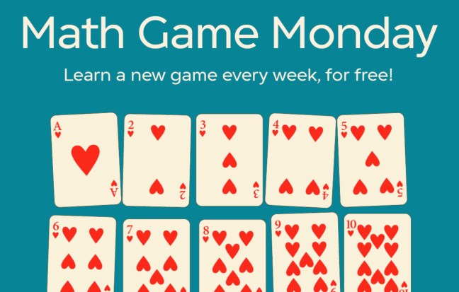 Learn a new game with Math Game Monday