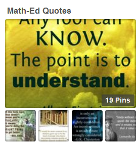 Math-Ed Quotes