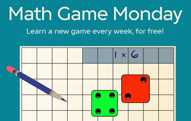 Learn a new game with Math Game Monday